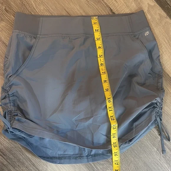 Marika Chelsea Skort,skirt, blue,grey,built in shorts,high waisted, small,New - Picture 4 of 10